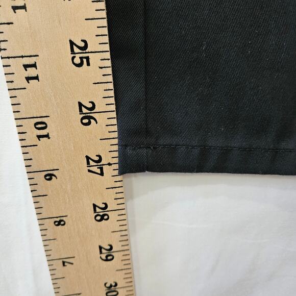 Volcom Women's Chickie High Rise Chino Pants Black Size 24 - Picture 11 of 11